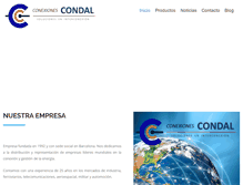 Tablet Screenshot of conexionescondal.com